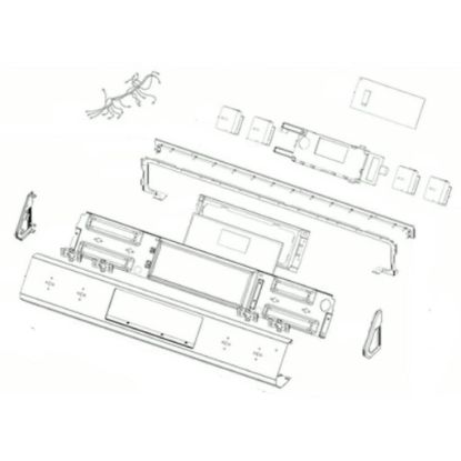Picture of Samsung Assy Control Box Part# DG94-03578Q