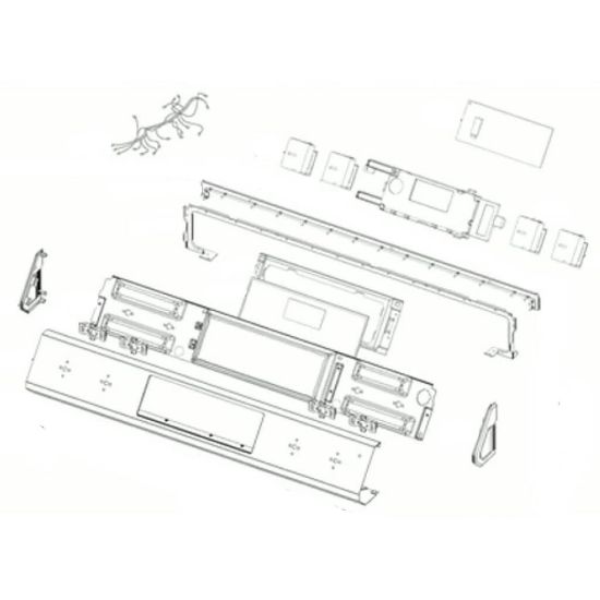 Picture of Samsung Assy Control Box Part# DG94-03578Q