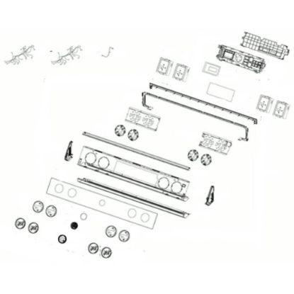 Picture of Samsung Assembly Control Box-module Part# DG94-03852B