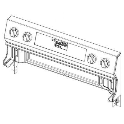 Picture of Samsung Assembly Control Box Module Part# DG94-03952H