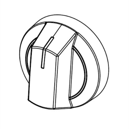 Picture of Samsung Assembly Knob Part# DG94-03950B