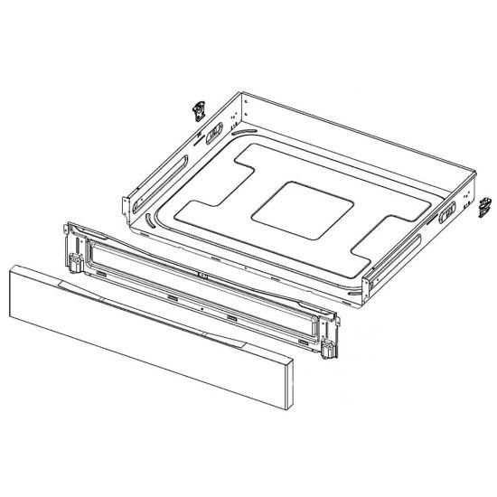 Picture of Samsung Assembly Drawer Part# DG94-04105C