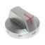 Picture of Samsung Assy Knob;pc Abs,silver Part# DG94-04167X