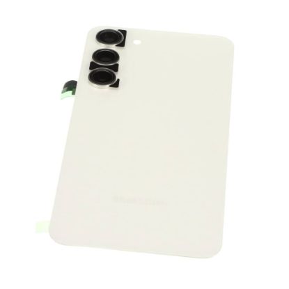 Picture of Samsung S23+ Back Glass Cream Part# GH97-28457B