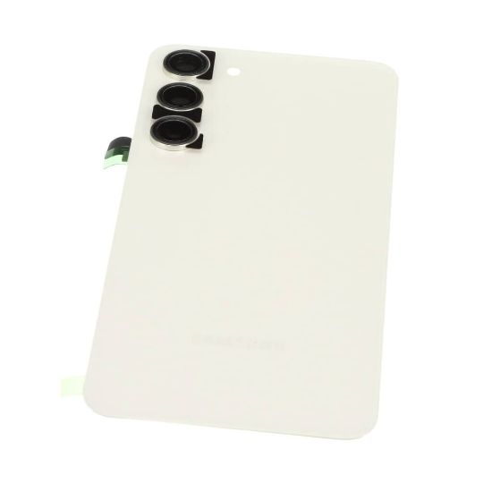 Picture of Samsung S23+ Back Glass Cream Part# GH97-28457B