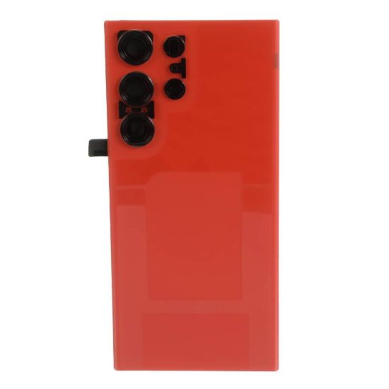 Picture of Samsung S23 Ultra Back Glass Red Part# GH97-28420F