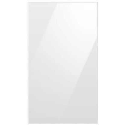 Picture of Samsung Bespoke 4-Door Flex Refrigerator Panel In White Glass - Bottom Panel Part# RA-F18DBB12/AA