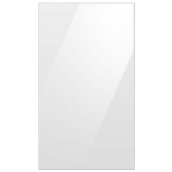 Picture of Samsung Bespoke 4-Door Flex Refrigerator Panel In White Glass - Bottom Panel Part# RA-F18DBB12/AA