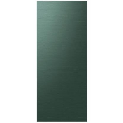 Picture of Samsung Bespoke 3-Door French Door Top Panel In Emerald Green Steel Part# RA-F18DU3QG/AA