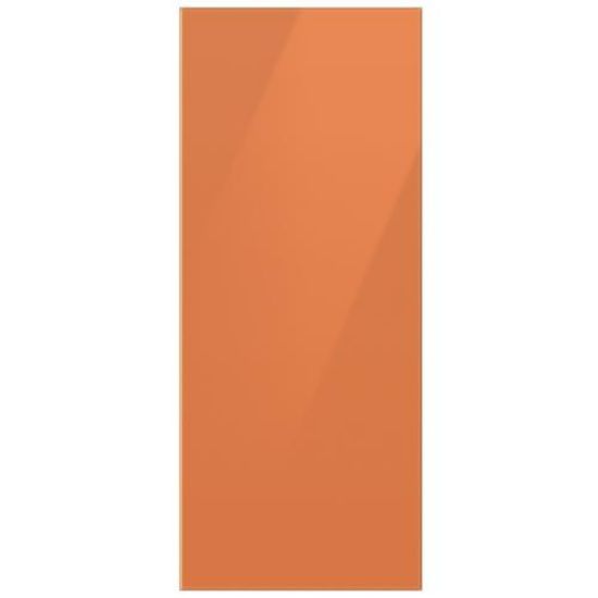 Picture of Samsung Bespoke 3-Door French Door Top Panel In Clementine Glass Part# RA-F18DU3CH/AA