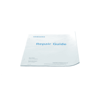 Picture of Samsung Un75cu7000dxza-g Repair Guide, Paper Copy Part# UN75CU7000DXZA-G