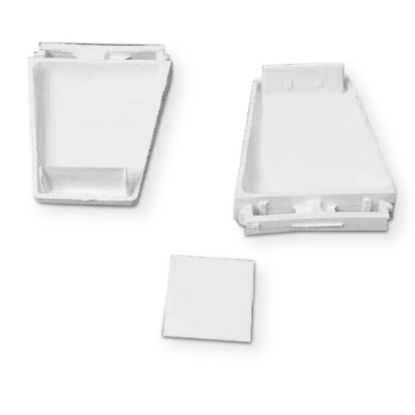 Picture of Whirlpool Refrigerator Door Shelf Retainer Bar End Cap Part# 4318297