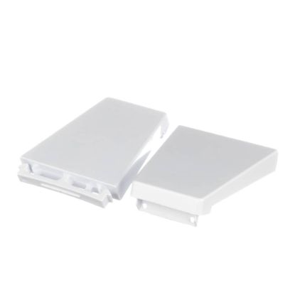 Picture of Whirlpool Refrigerator Door Shelf Retainer Bar End Cap Kit Part# 4388286