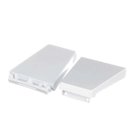 Picture of Whirlpool Refrigerator Door Shelf Retainer Bar End Cap Kit Part# 4388286