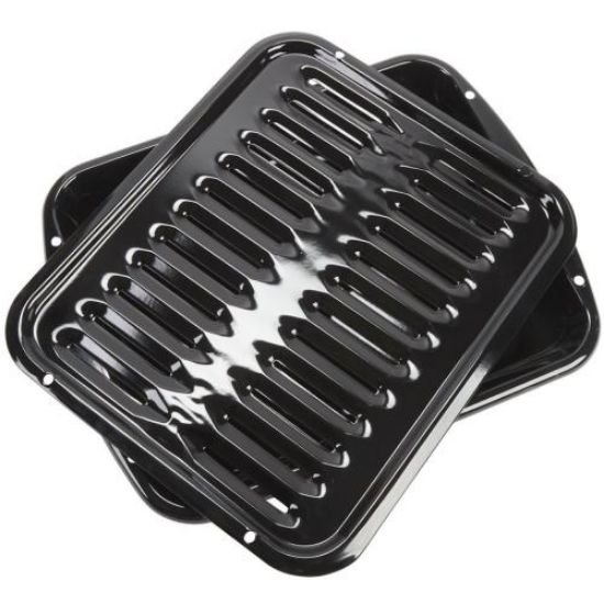 Picture of Whirlpool Qty 10 Broiler Pan Bulk Pack Part# 4396923BULK