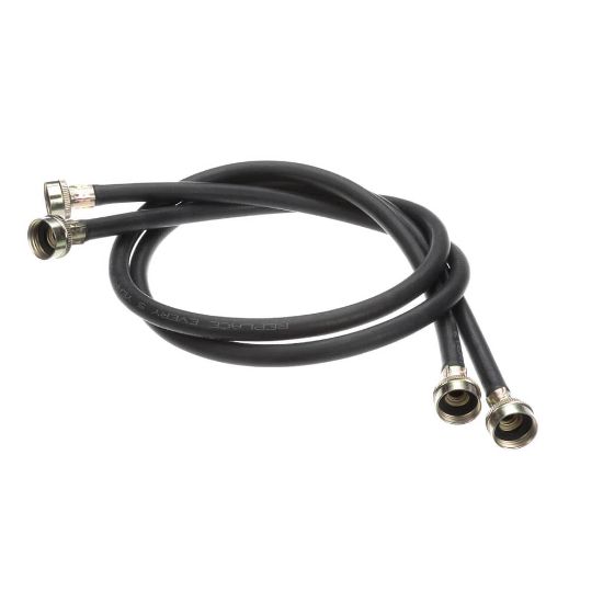 Picture of Whirlpool Black A/w Hose Kit Part# 8212546RP