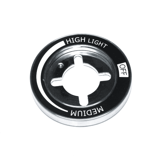 Picture of Whirlpool Bezel-knob Part# W10220976