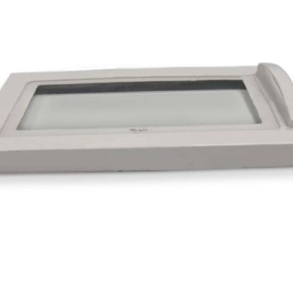 Picture of Whirlpool Microwave Door Part# W10247772