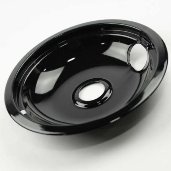 Picture of Whirlpool Round Electric Range Burner Drip Bowl Part# W10290350RW