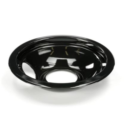 Picture of Whirlpool 6-Inches Black Porcelain Drip Bowl Part# W10290353RW