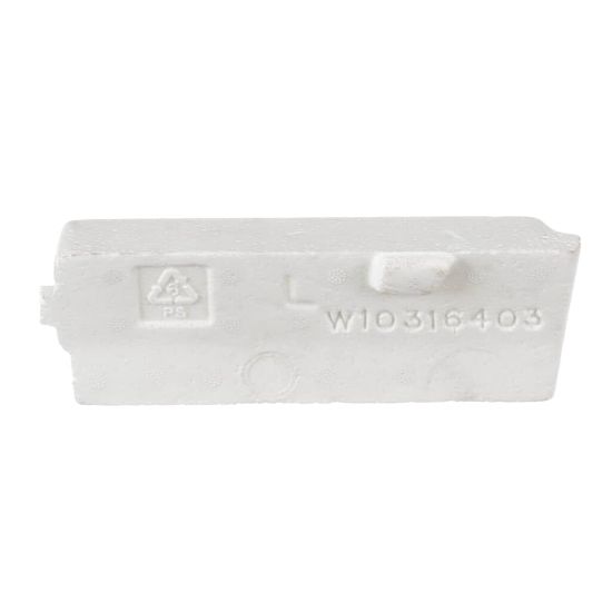Picture of Whirlpool Insulation Part# W10316403