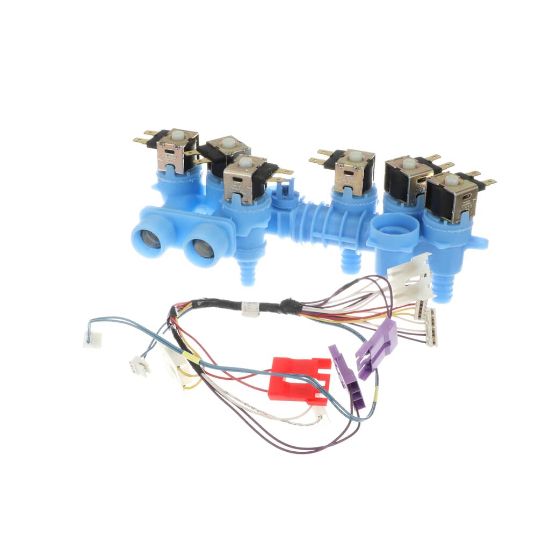 Picture of Whirlpool Top Load Washing Machine Water Inlet Valve Assembly Part# W10372095