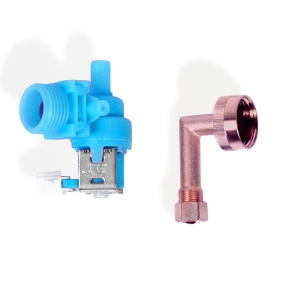 Picture of Whirlpool Dishwasher Water Inlet Valve Part# W10648041