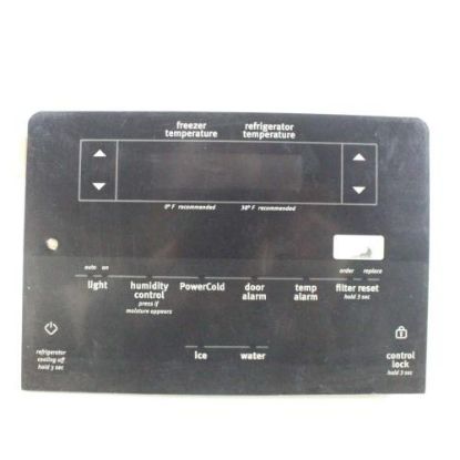 Picture of Whirlpool Overlay Part# W10731567