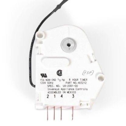 Picture of Whirlpool Sxs Refrigerator Defrost Timer Part# W10822278
