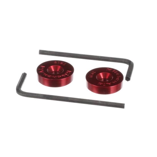 Picture of Whirlpool Handle Medallions - Red Part# W10846207
