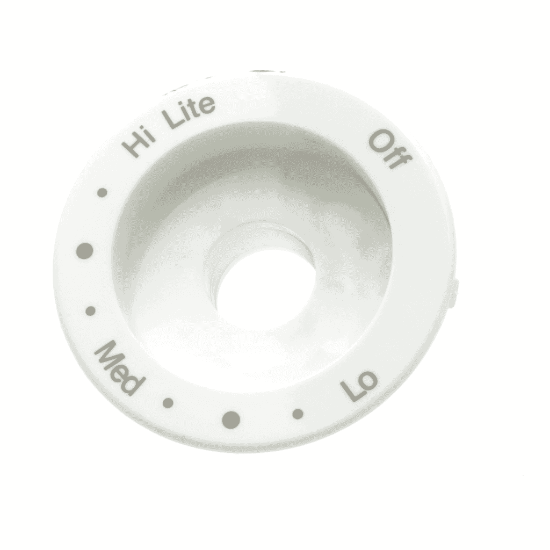 Picture of Whirlpool Bezel-knob Part# W10856847