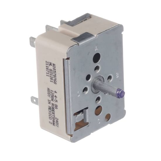 Picture of Whirlpool Infinite Control Switch Part# W10911303