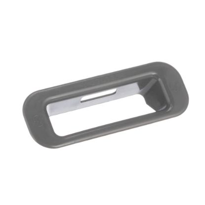 Picture of Whirlpool Washer Lid Lock Bezel - Chrome Shadow Part# W11237158