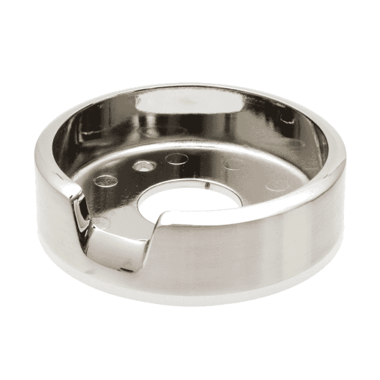 Picture of Whirlpool Range Chrome Knob Bezel, Oven Part# W11317499