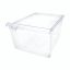 Picture of Whirlpool Crisper Pan Assembly Hum.ctl.(no Trim)-clear Part# W11475670