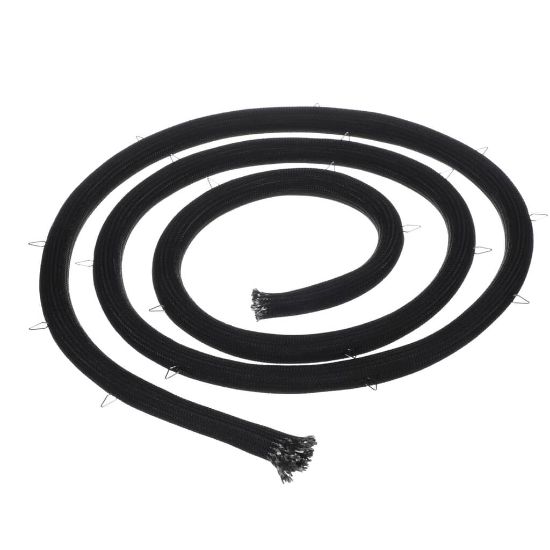Picture of Whirlpool Seal-door,pyro, Black Part# W11542153
