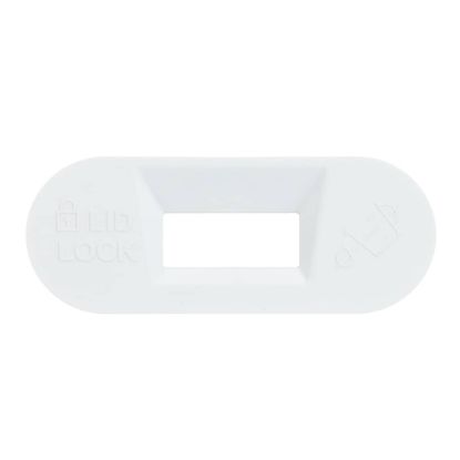 Picture of Whirlpool Bezel-lid Lock White Part# W11545554