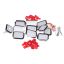 Picture of Whirlpool Led Module Service Kit, Chrome, 9+3 Leds Part# W11683244