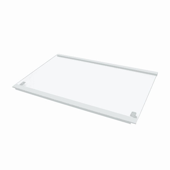 Picture of Whirlpool Meat Pan Shelf Glass Assy White 18 Hlan Part# W11735897