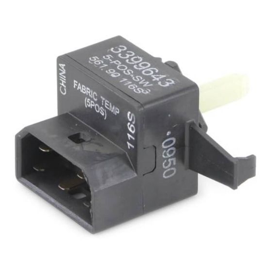 Picture of Whirlpool Switch Part# WP3399643