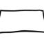 Picture of Whirlpool Refrigerator Door Gasket - Black Part# WP4-81048-007