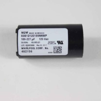 Picture of Whirlpool Capacitor Part# WP482156