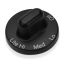 Picture of Whirlpool Gas Range Surface Control Knob, Black Part# WP71001641