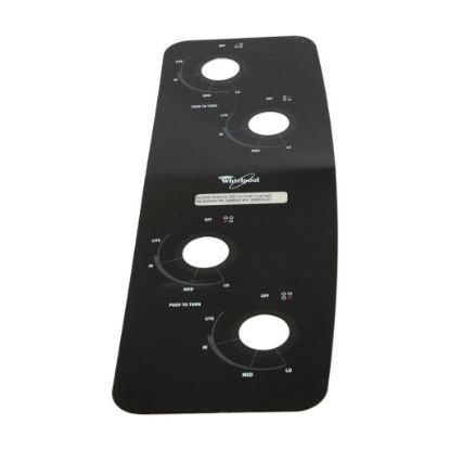 Picture of Whirlpool Control Panel Part# WP8286502