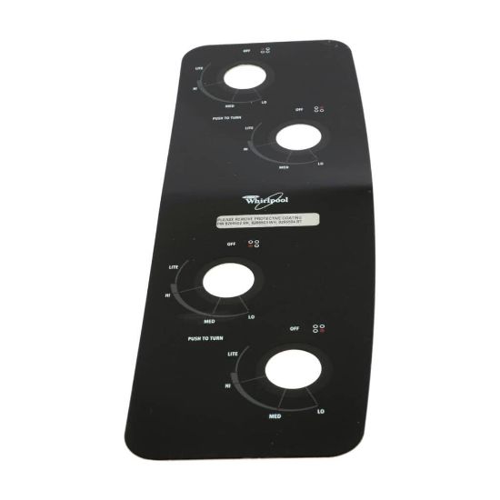 Picture of Whirlpool Control Panel Part# WP8286502