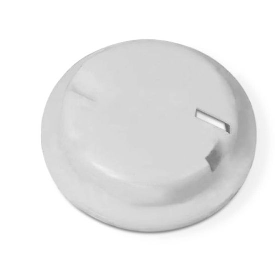 Picture of Whirlpool Sxs Refrigerator Ice Auger End Cap, White Part# WPD7749401