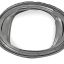 Picture of Whirlpool Front Load Washer Door Boot Seal Part# WPW10111435