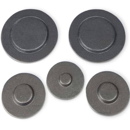 Picture of Whirlpool Range Surface Burner Caps, Set Of 5 Part# WPW10183374