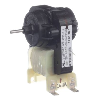 Picture of Whirlpool Fan Motor S.s.120v Vietnam (Cov. Plast.) Part# WPW10188389