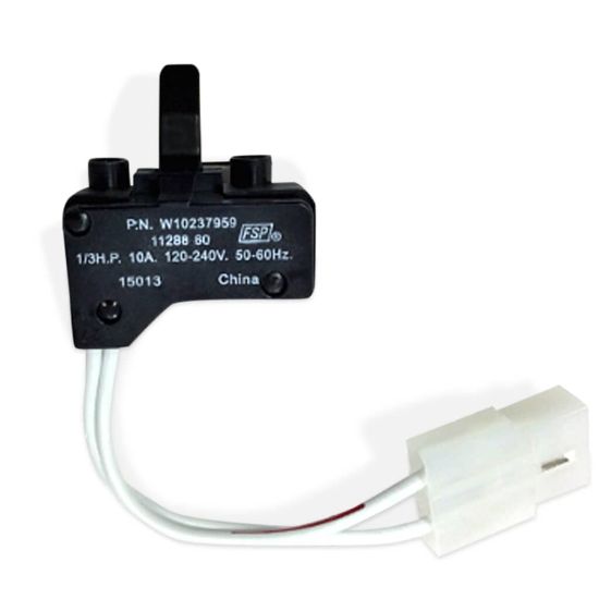 Picture of Whirlpool Leaded Door Sw Spst (Iec) Part# WPW10237959
